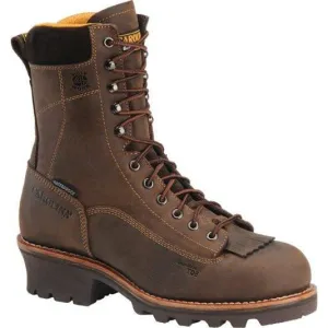 Carolina Men's Birch 8" Comp Toe WP Logger Work Boot - Brown - CA7522