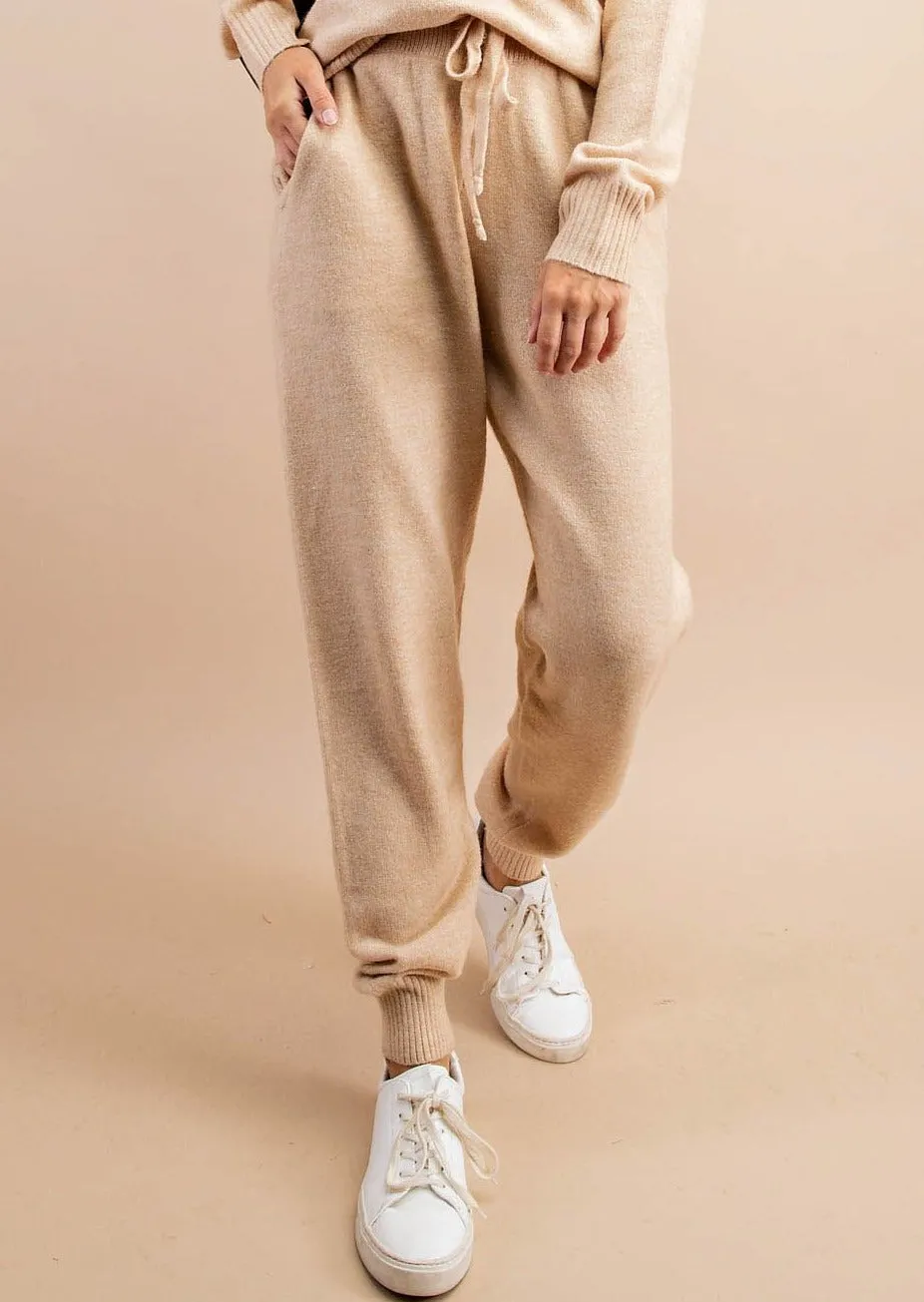 Cozy Knit Joggers Sweat Pants~FINAL SALE