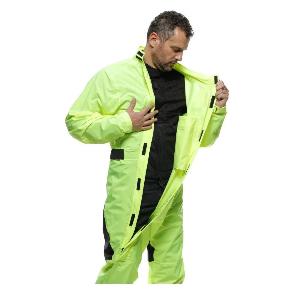 Dainese Ultralight One Piece Rain Oversuit Fluo Yellow