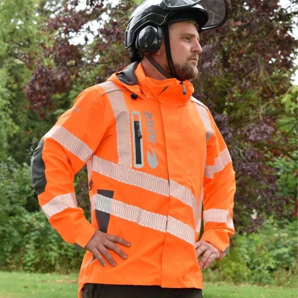 Defiance Jacket Hi Viz Orange