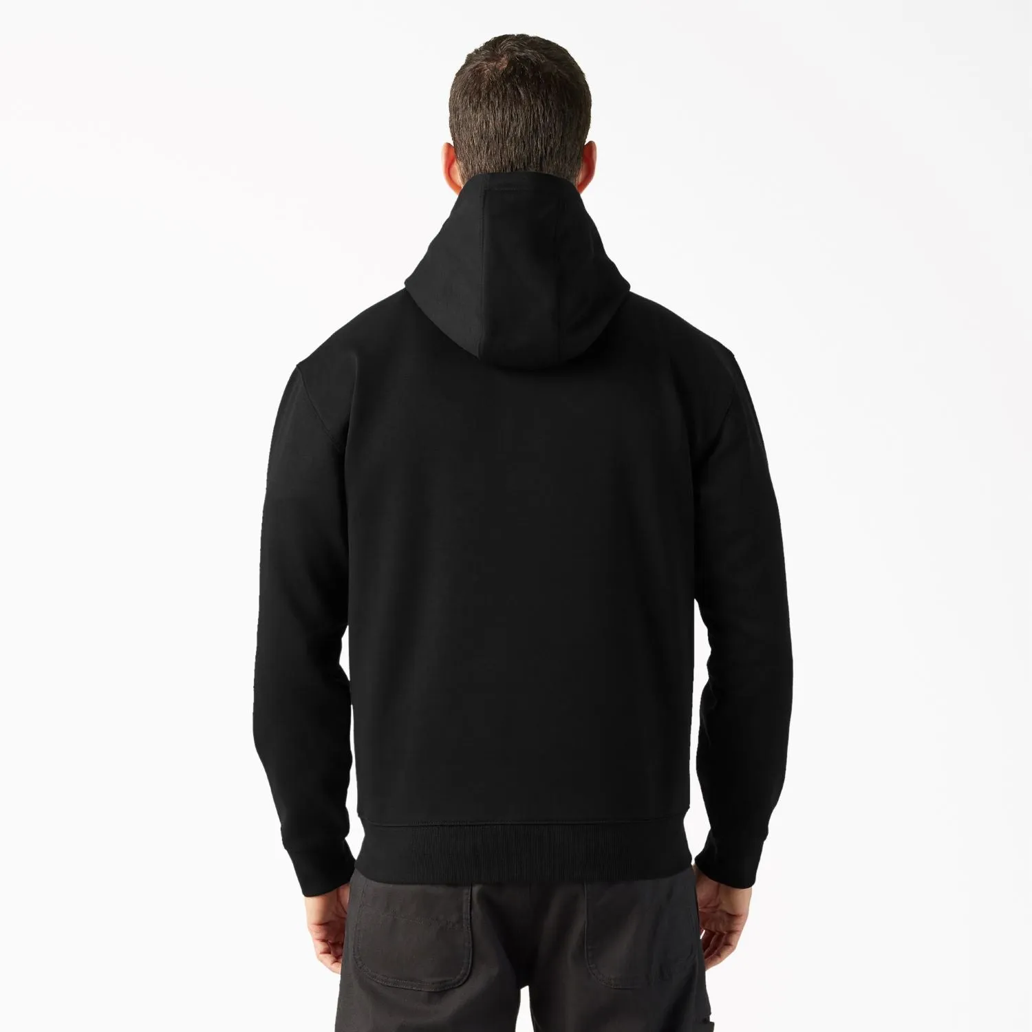 Dickies Men's Durable Water Repellent Quarter Zip Hoodie