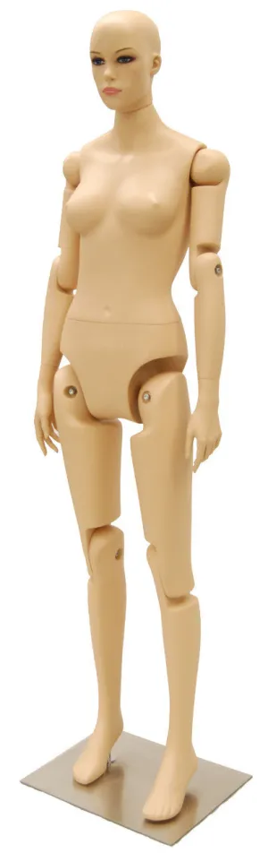 Female Realistic Posable Mannequin MM-FFXF