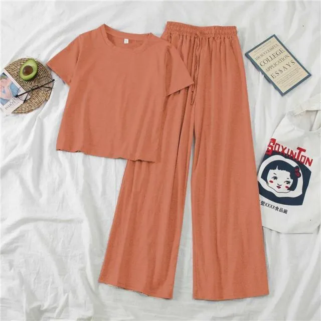 Fit & Flare Casual Lounging Set