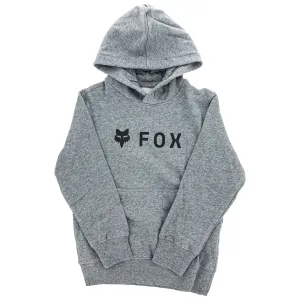 Fox Racing Youth Absolute Fleece Pullover Hoodie Heather Graphite Grey