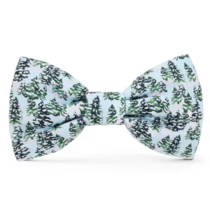 Gray Malin x TFD Snowy Pines Dog Bow Tie