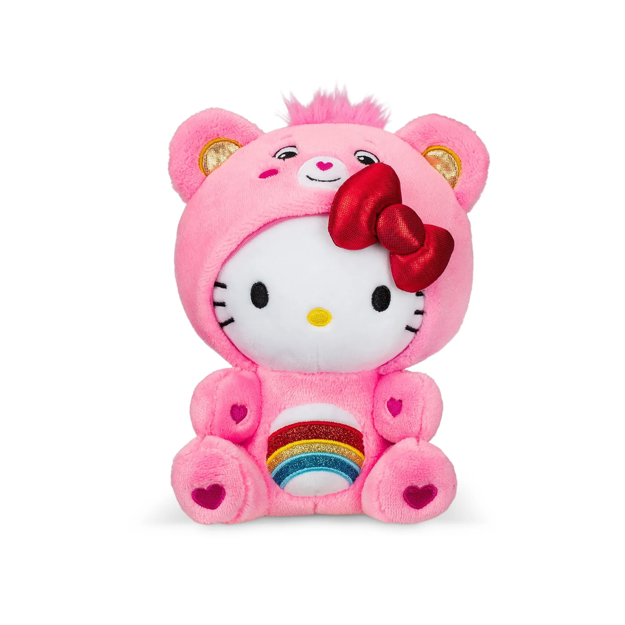 Hello Kitty & Friends x Care Bears Plush 8" Stuffed Animal