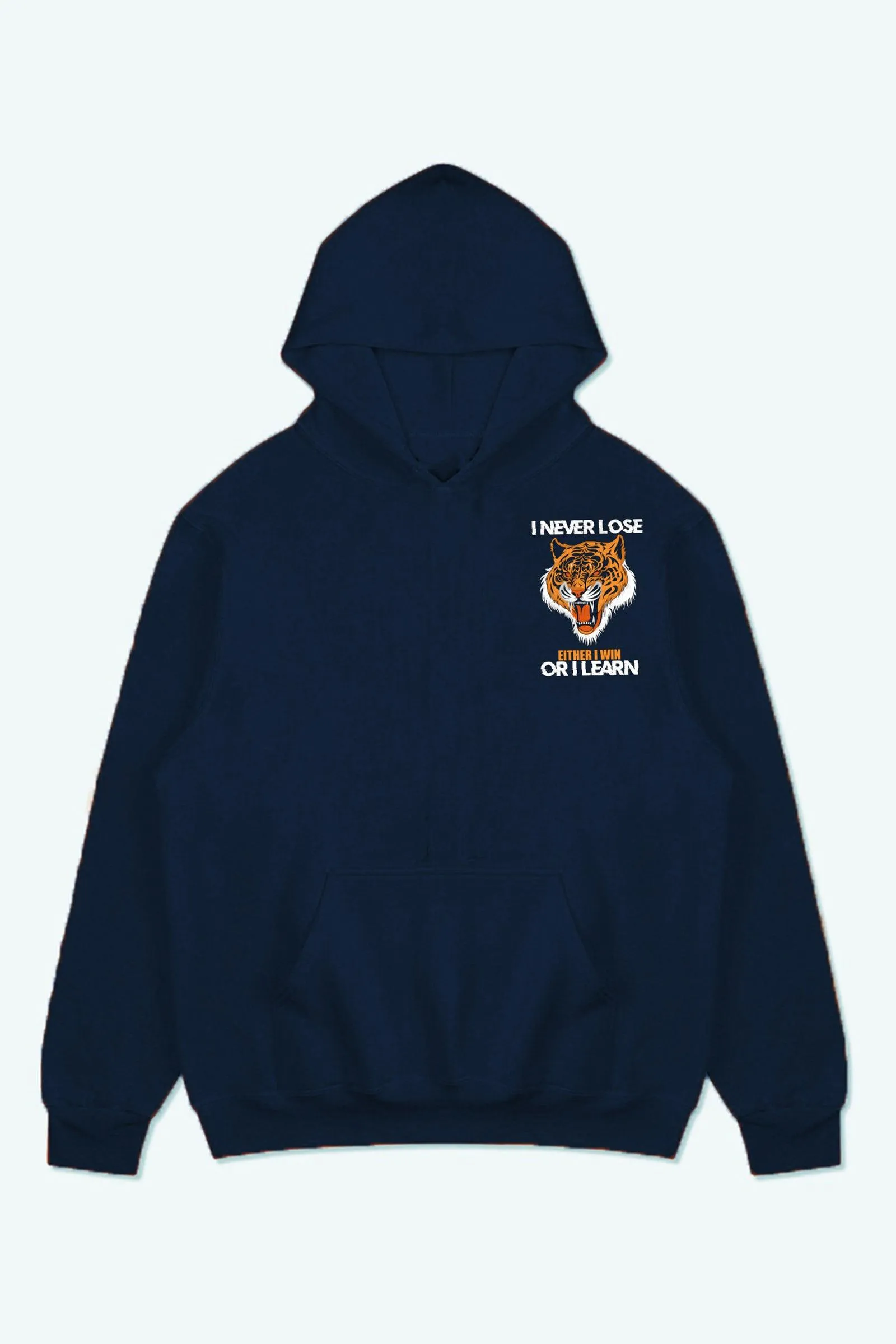 I NEVER LOSE ROAR HOODIE (NAVY BLUE)