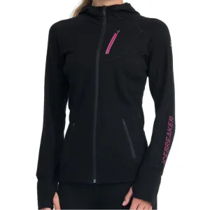 Icebreaker Women's Quantum Plus Long Sleeve Hood Jacket