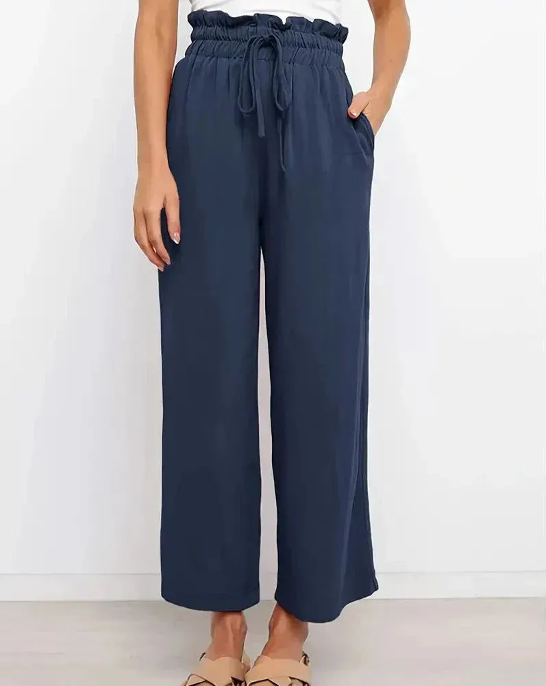 Ivyshape | Comfortable Linen Pants