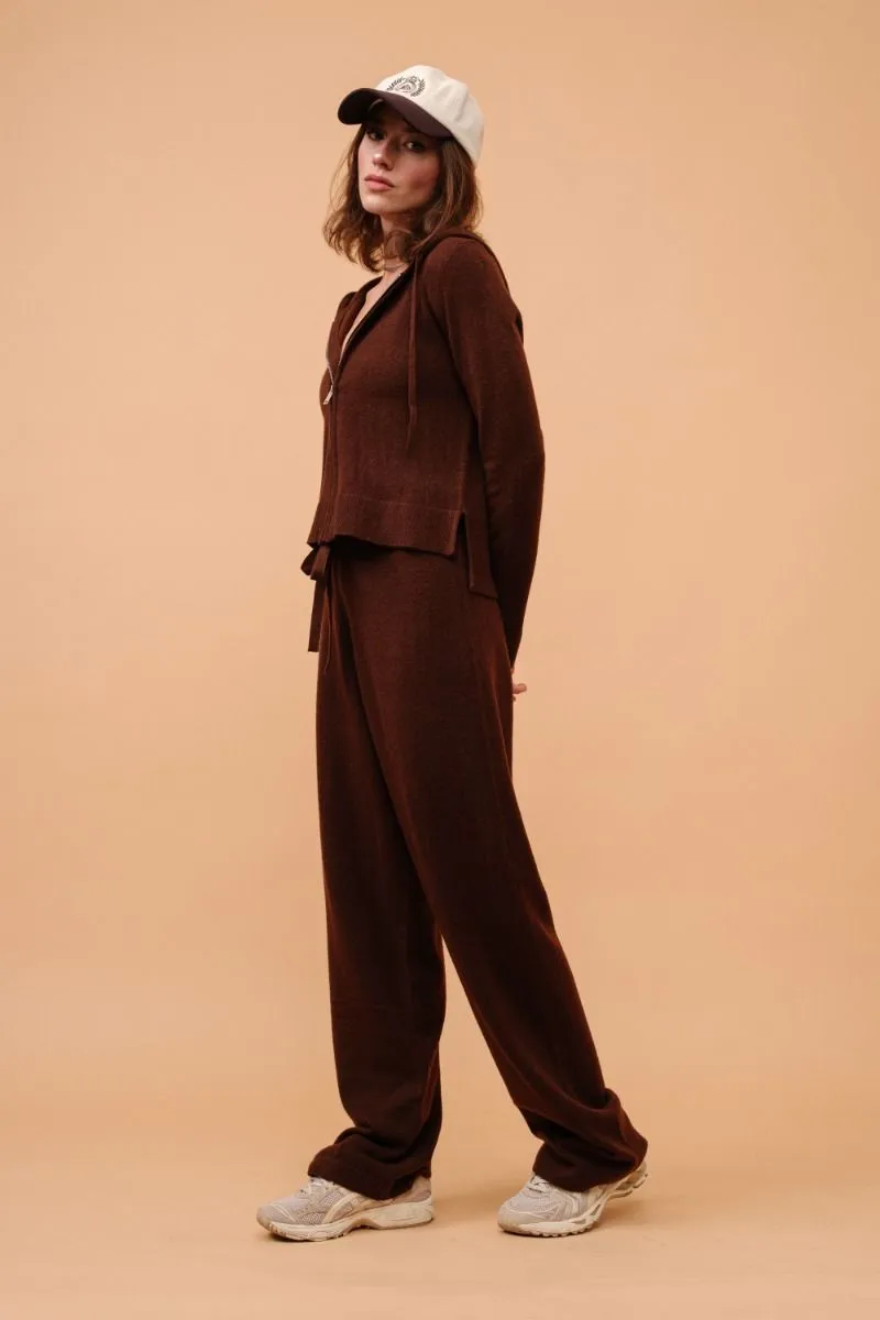 Leah Lounge Sweatpants Brown