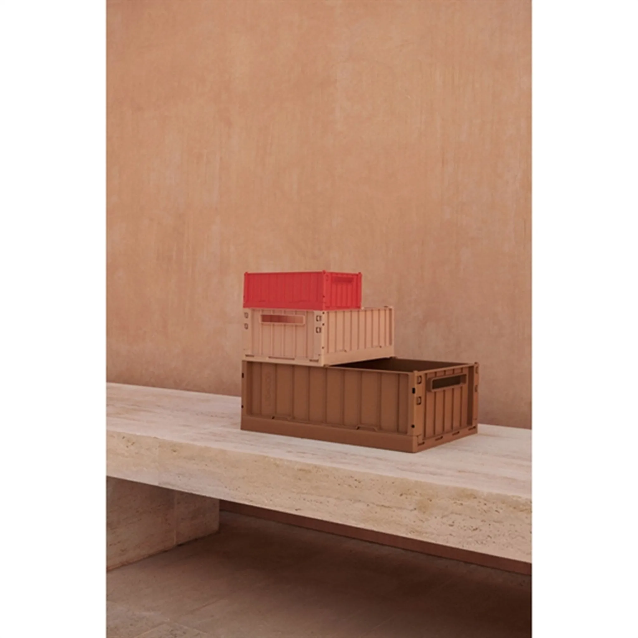 Liewood Weston Storage Box M Tuscany Rose 2-Pack