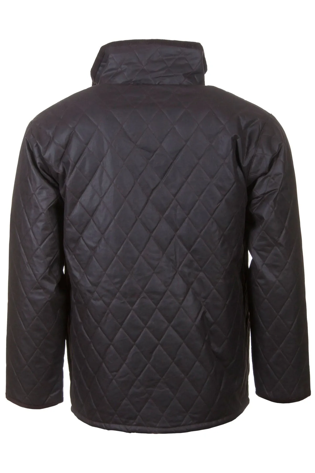 Men's Diamond Quilted Wax Jacket