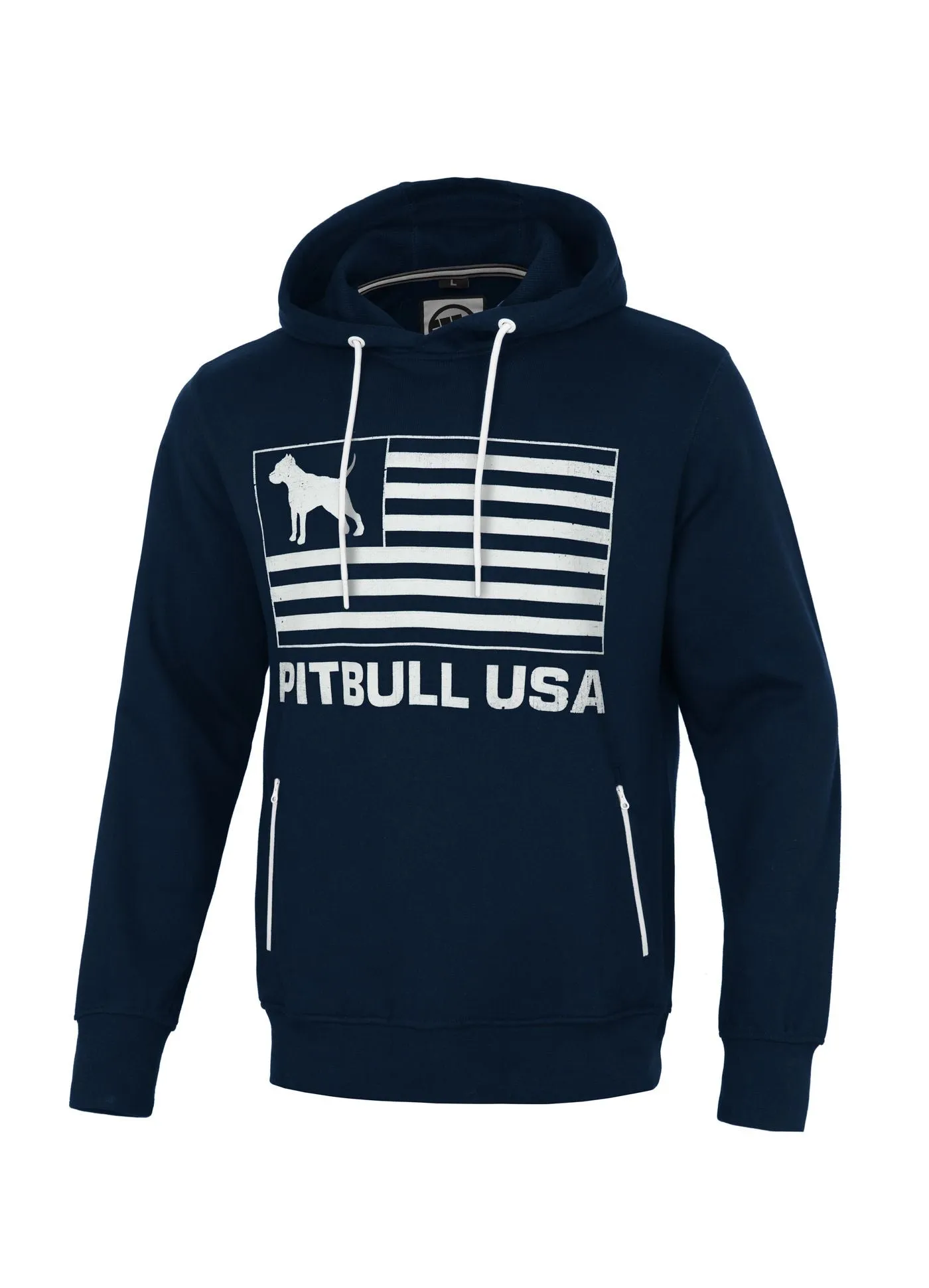 Men's Hoodie Terry Pitbull USA