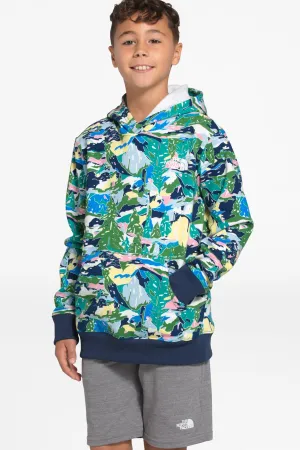 North Face Kids Sweatshirt - Jaiden Green Valley (Size 6 left)