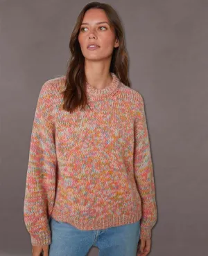 Rainbow Cozy Crew Sweater