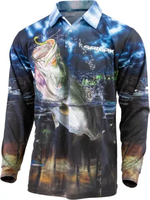 Samaki Big Barra Jnr Fishing Shirts