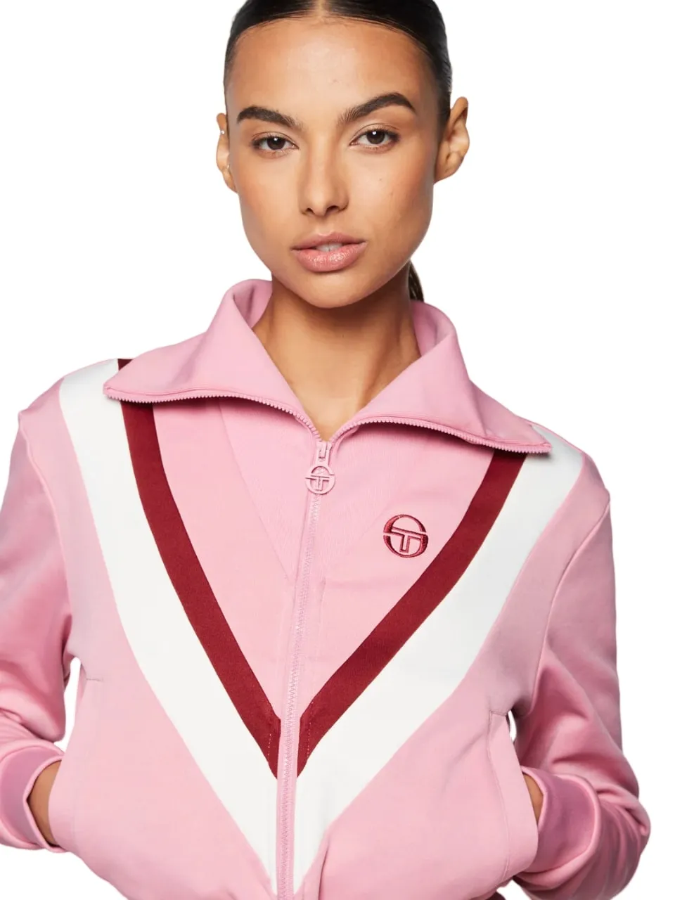 Sergio Tacchini Women's Federica Knit Zip Track Jacket