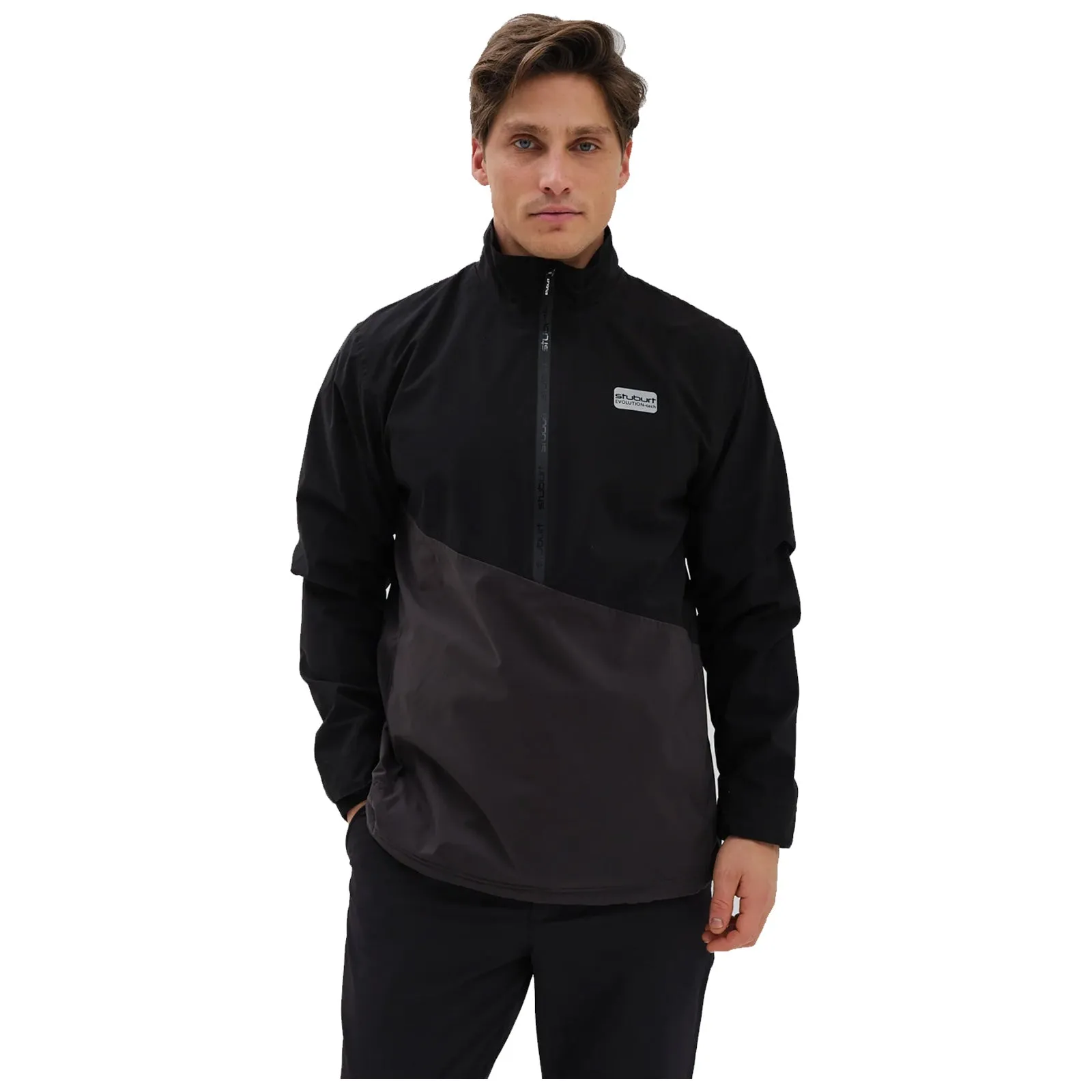 Stuburt Mens Evolution-Tech Waterproof Half Zip Jacket