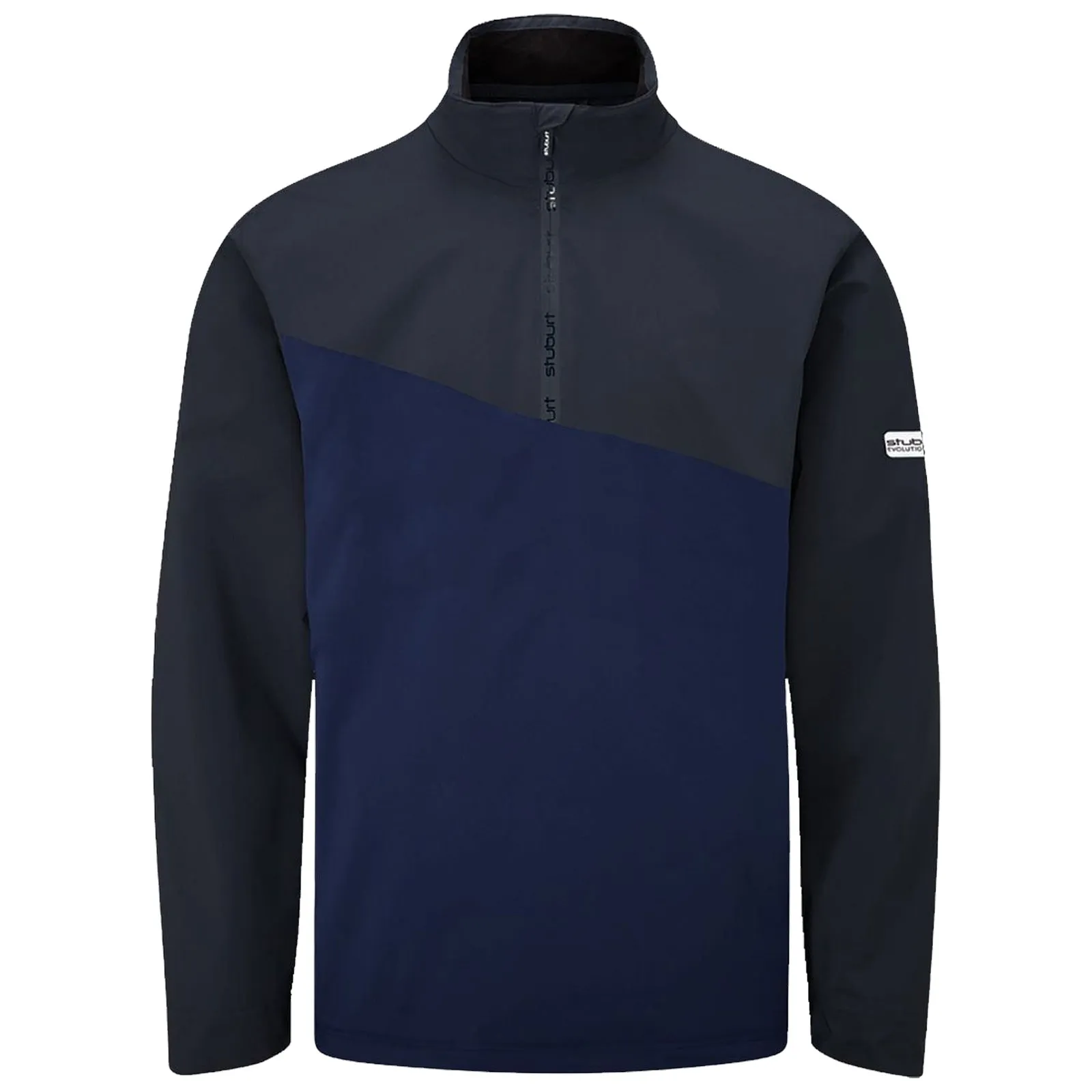 Stuburt Mens Evolution-Tech Waterproof Half Zip Jacket