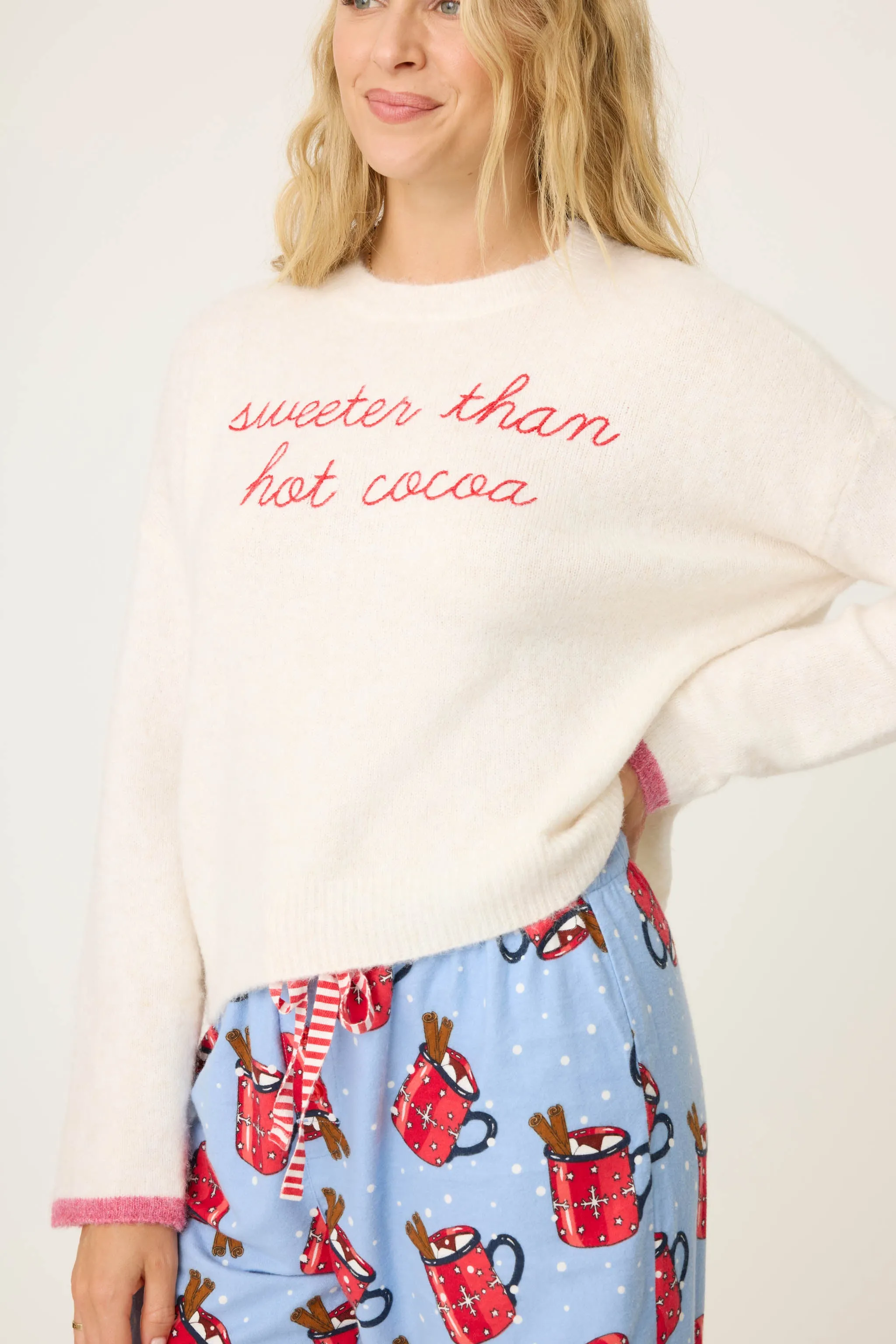 Sweeter Than Cocoa Snuggle Sweater